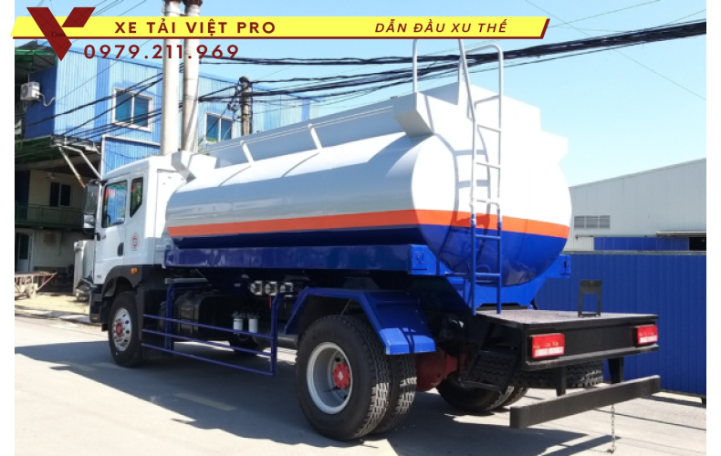 Xe Dongfeng téc chở xăng dầu 12 khối