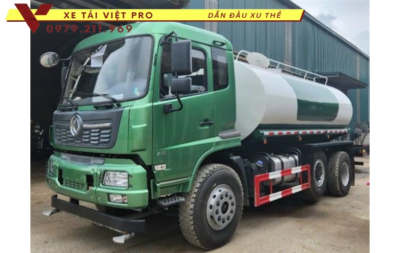 Xe Tải Dongfeng 270HP Téc Nước 13 Khối