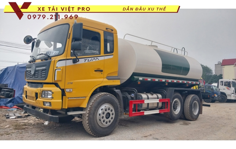 Đánh giá ưu nhược điểm của xe Dongfeng téc nước 13 khối