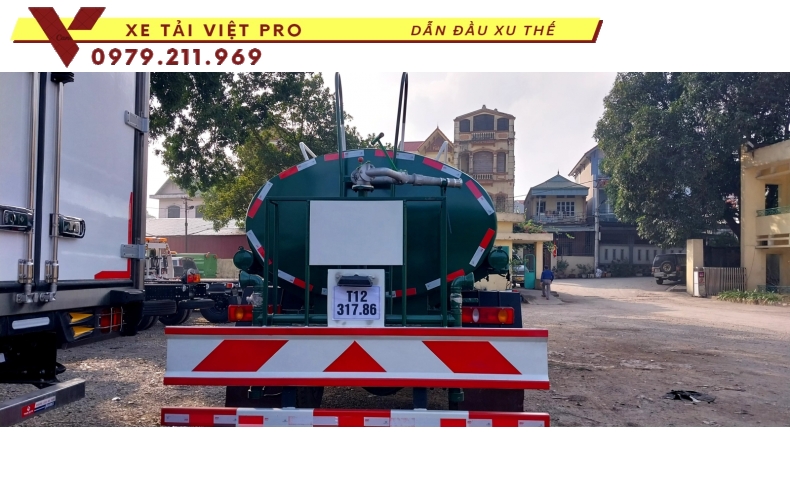 Cách chọn xe téc nước 9 khối phù hợp nhất