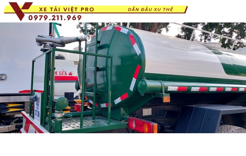 Cách chọn xe téc nước 9 khối phù hợp nhất