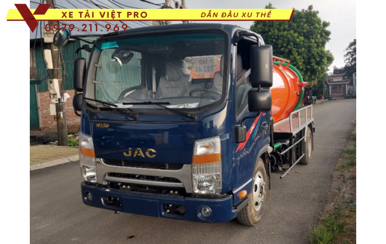 Xe hút chất thải 3 khối JAC