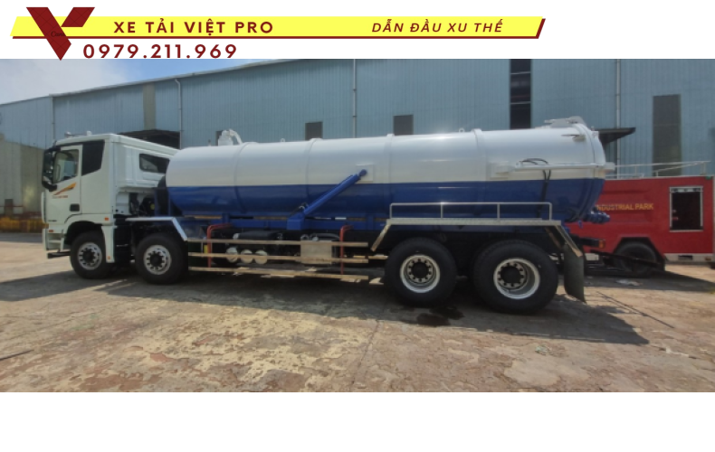 Auman Xe hút chất thải 15 khối