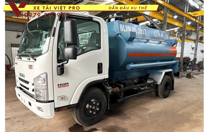 ISUZU Téc dầu 7 khối giá mới nhất hiện nay