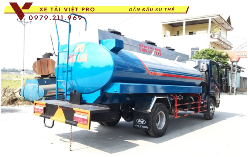 Xe Jac téc chở xăng dầu 8.2 khối - Giới thiệu sản phẩm