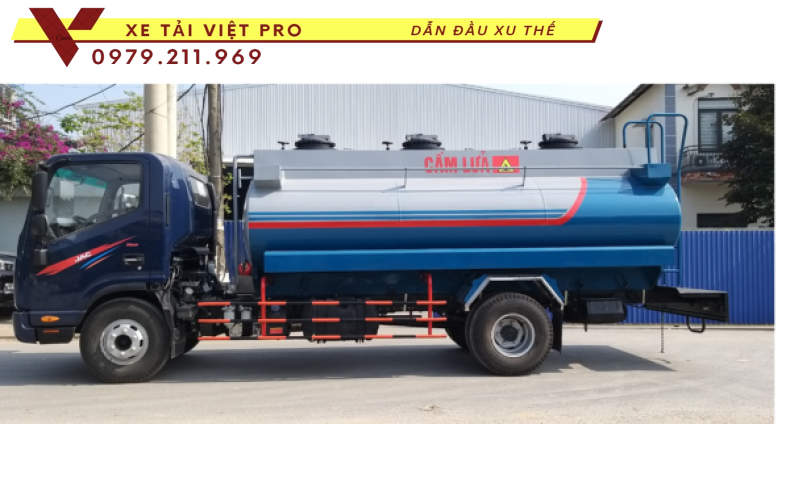 Xe Jac téc chở xăng dầu 8.2 khối - Giới thiệu sản phẩm