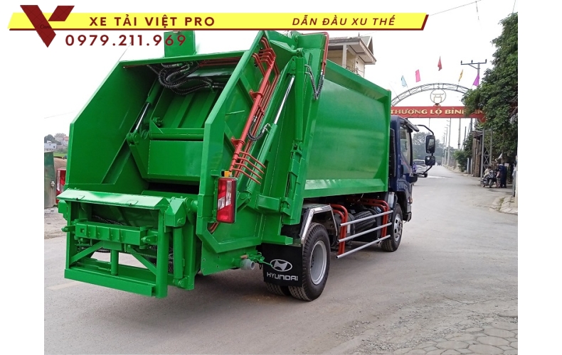 Xe JMC ép chở rác 8,5m3 Mẫu xe vệ sinh môi trường thế hệ mới