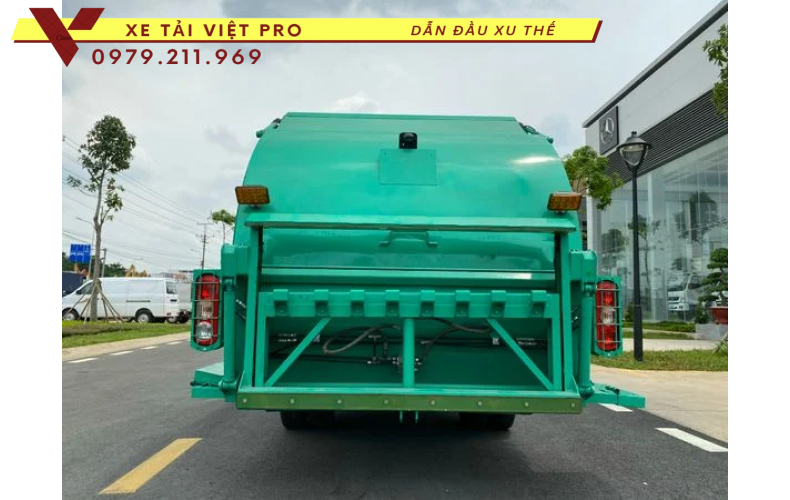 Xe Kia K250 cuốn ép rác 3,3 khối