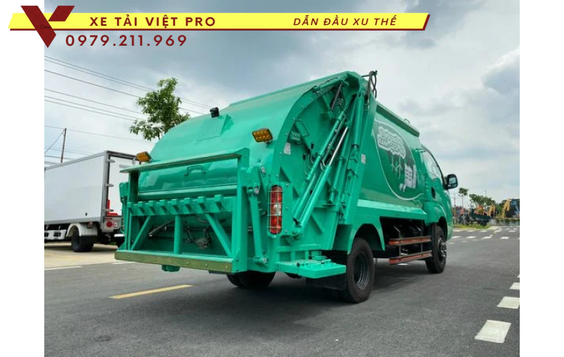 Xe Kia cuốn ép rác 05 khối Hiệu suất và độ tin cậy