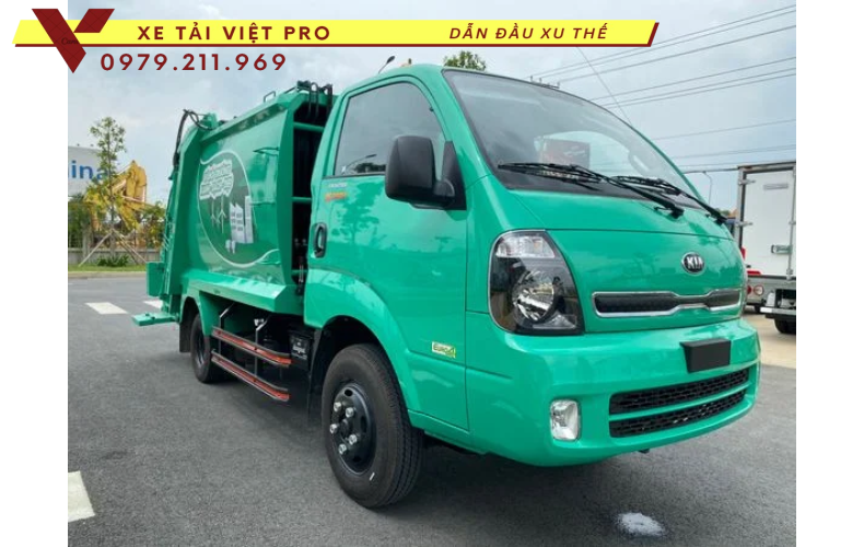 Xe Kia cuốn ép rác 05 khối Hiệu suất và độ tin cậy