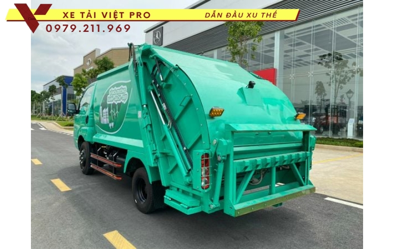 Xe Kia cuốn ép rác 05 khối Hiệu suất và độ tin cậy