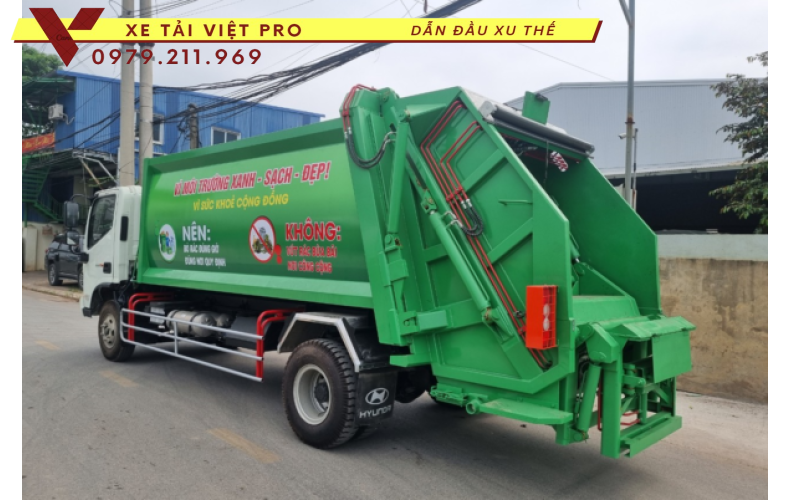 Ollin S720 xe cuốn ép rác 11 khối