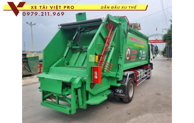 Ollin S720 xe cuốn ép rác 11 khối