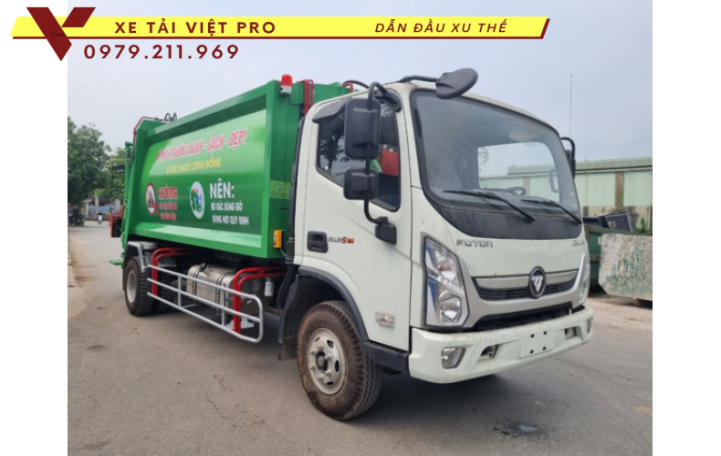 Ollin S720 xe cuốn ép rác 11 khối