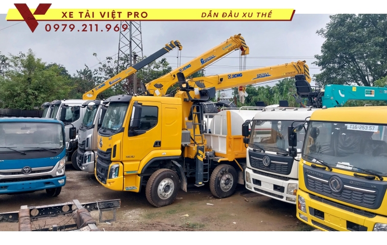 Báo giá cẩu XCMG mới nhất năm 2024 tại Hà Nội