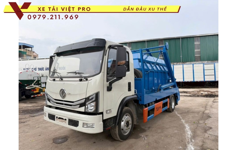 Xe Tải Dongfeng D7 Téc Chở Bùn