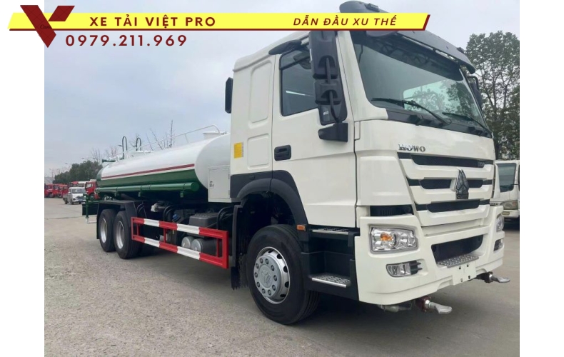 Xe Tải Howo 3 Chân Téc Nước Nhập Khẩu