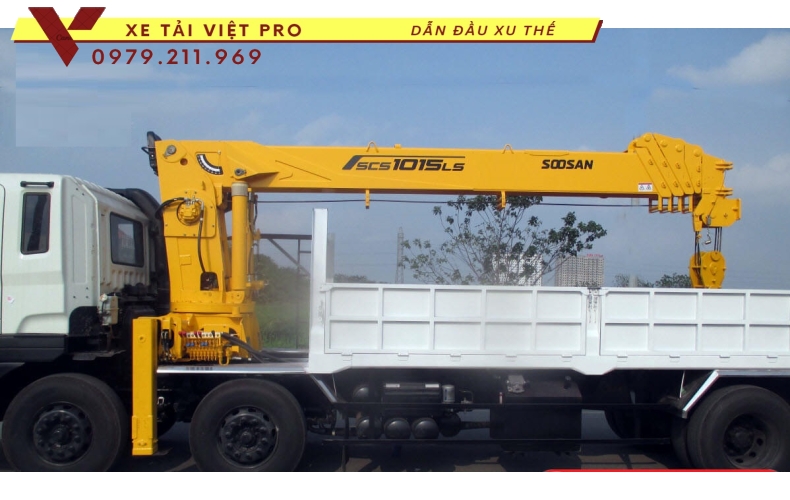 Xe Hyundai HD320 gắn cẩu Soosan 10 tấn Sự lựa chọn hoàn hảo