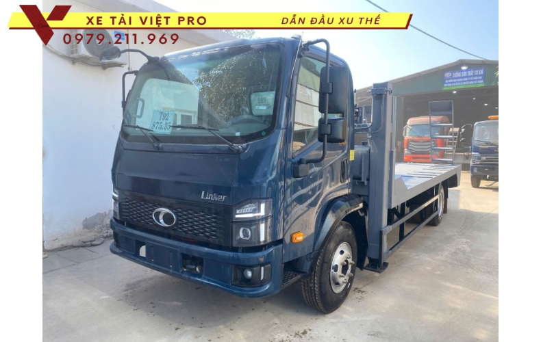 Xe Tải Linker Nâng Đầu Chở Máy