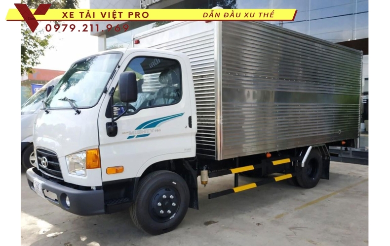 Báo giá Hyundai 110 xl thùng kín inxox mới nhất hiện nay