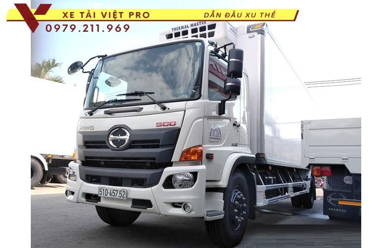 Báo giá Xe tải Hino FG thùng đông lạnh mới nhất hiện nay 2024