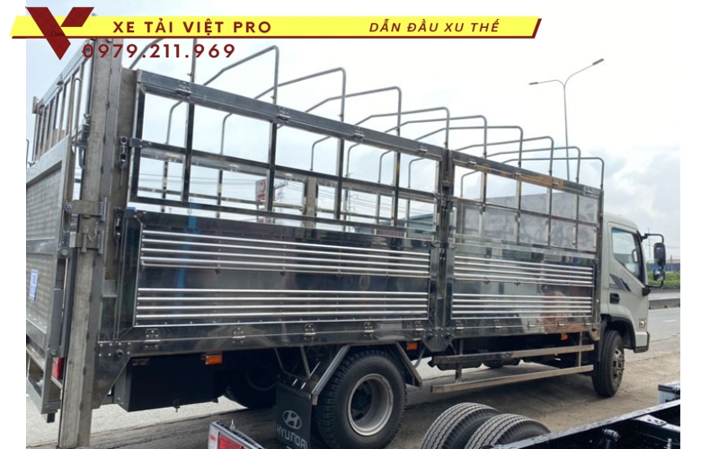 Báo giá xe Hyundai EX8 thùng mui bạt mới nhất hiện nay