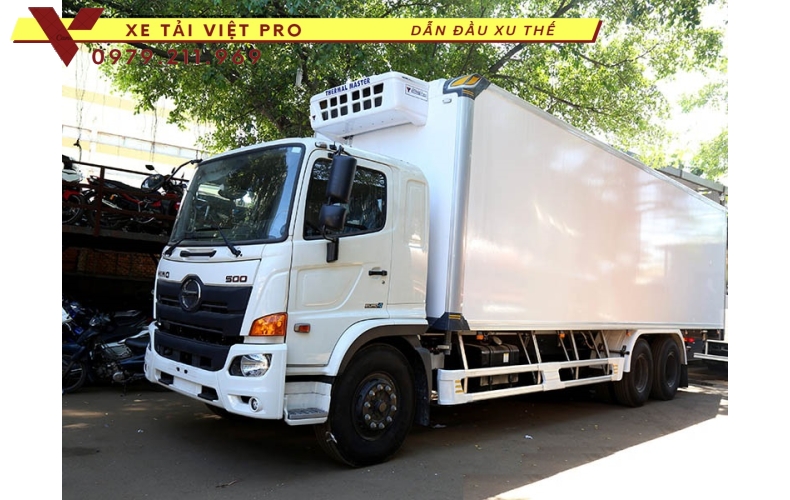 Báo giá Xe tải Hino FG thùng đông lạnh mới nhất hiện nay 2024