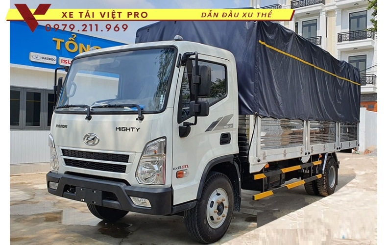 Báo giá xe Hyundai EX8 thùng mui bạt mới nhất hiện nay