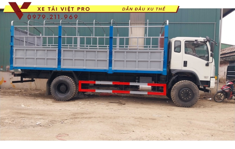 Xe Dongfeng 2 cầu 7 tấn tải thùng mui bạt - Báo giá mới nhất