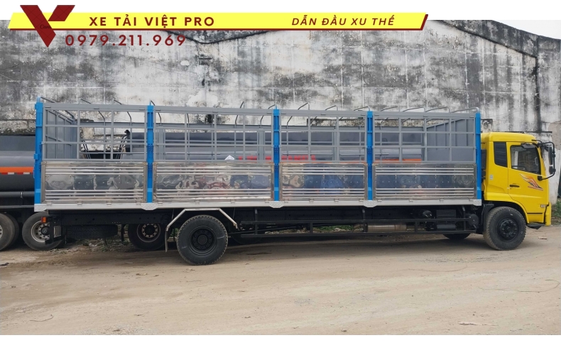 Dongfeng 2 dí 1 cầu tải thùng mui bạt báo giá mới nhất năm 2024