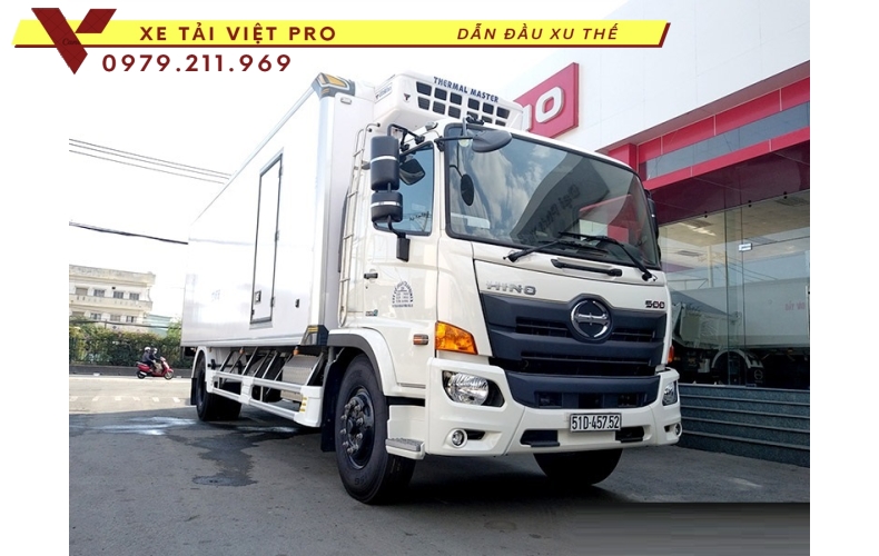 Báo giá Xe tải Hino FG thùng đông lạnh mới nhất hiện nay 2024