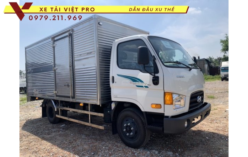 Báo giá Hyundai 110 xl thùng kín inxox mới nhất hiện nay