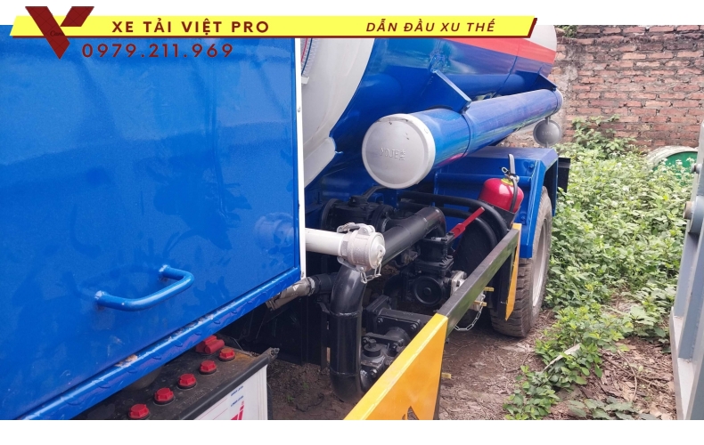 Báo giá mới nhất cho xe Thaco ollin S700 téc chở xăng dầu 6m3