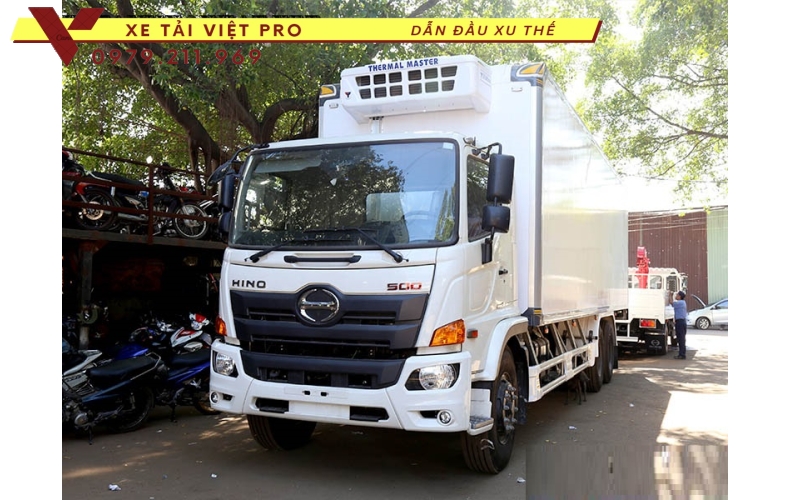 Báo giá Xe tải Hino FG thùng đông lạnh mới nhất hiện nay 2024