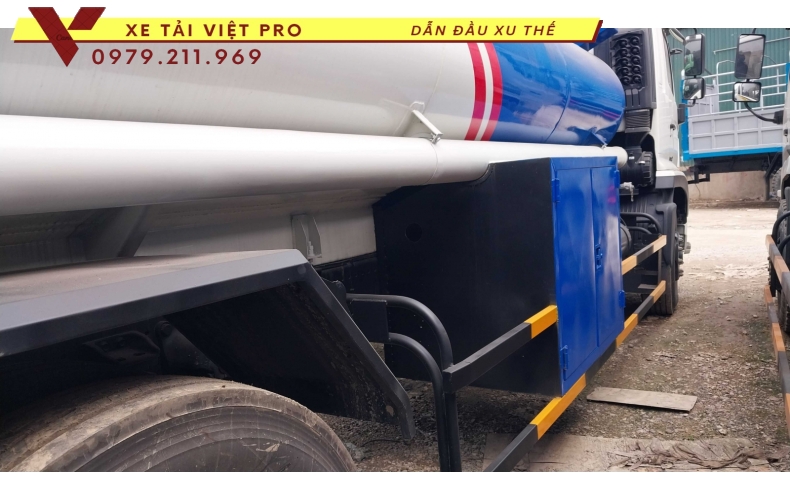 Báo giá mới nhất cho xe Thaco ollin S700 téc chở xăng dầu 6m3