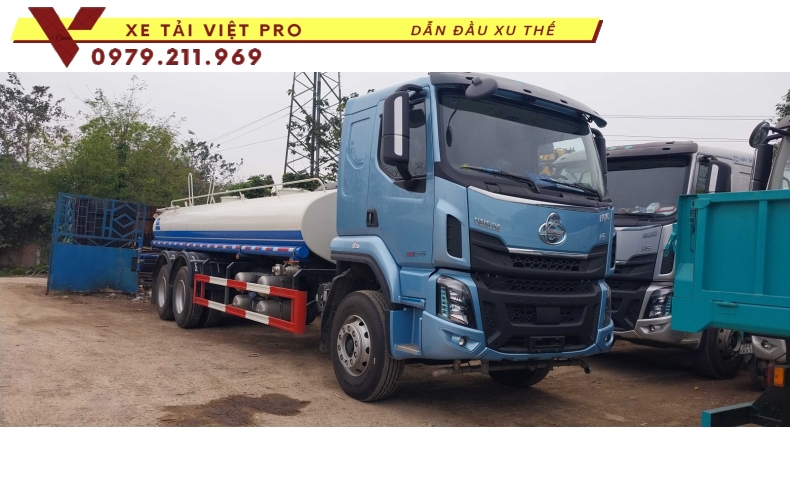 Báo giá mới nhất Xe tải Chenglong 3 chân téc chở nước