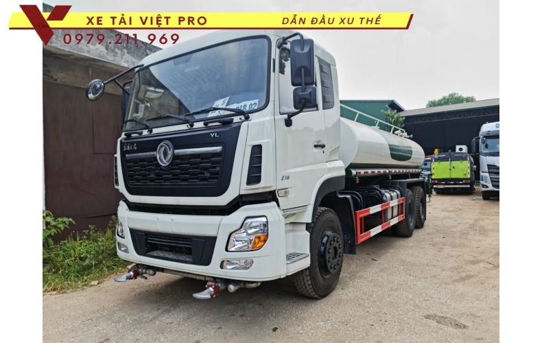 Thông số và thủ tục mua bán xe Dongfeng téc nước 14 khối