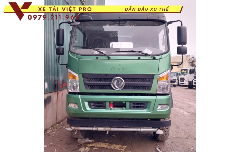 Xe Dongfeng téc nước 8 khối - thông số và giá mới nhất