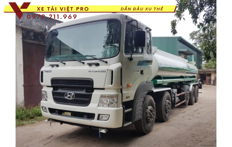 Hyundai Xe phun nước rửa đường 17 khối