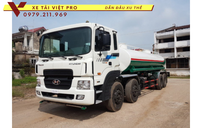 Hyundai Xe phun nước rửa đường 17 khối