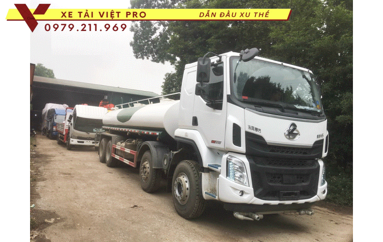 Giá xe Chenglong 4 chân téc nước mới nhất